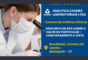 ANALITICA EXAMES LABORATORIAIS 