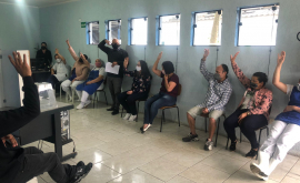 Sindirefeições Suzano Gru realiza assembleia com os trabalhadores da Empresa Nutre Entes