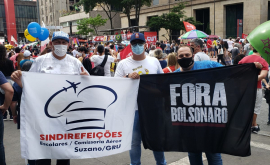 Sindirefeições Suzano GRU presente no #2OutForaBolsonaro - Av Paulista