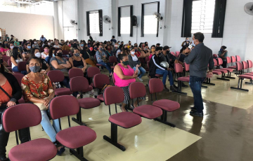 Assembleia com trabalhadores da Empresa Zamptec