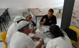 Visita aos trabalhadores na unidade CBSK ARUJÁ da empresa RESOLV