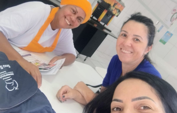 Trabalho de base na empresa Embrare - Unidade Thermo Print Etiquetas em Itaquaquecetuba