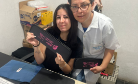 Entrega de brinde Empresa NutreEntes