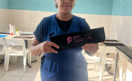 Entrega de brinde Empresa NutreEntes
