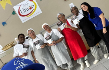 Trabalho de base na empresa Union - Unidade Nachi em Mogi das Cruzes