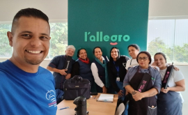 Trabalho de Base na empresa LALLEGRO na Unidade HRM.