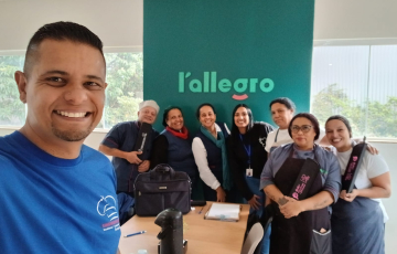 Trabalho de Base na empresa LALLEGRO na Unidade HRM.