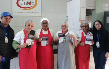Trabalho de base na empresa Union - Unidade Nambei em Ferraz de Vasconcelos