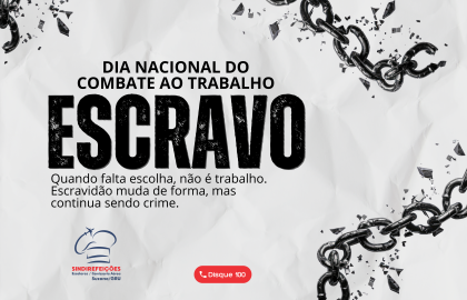 Dignidade não se negocia