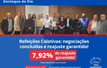 Refeições Coletivas: negociações concluídas e reajuste garantido!
