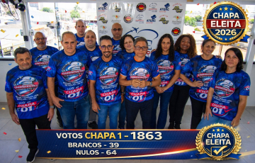 Chapa 1 é eleita nas eleições do SindiRefeições Suzano GRU